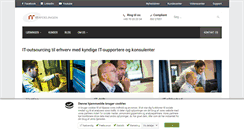 Desktop Screenshot of itafdelingen.dk